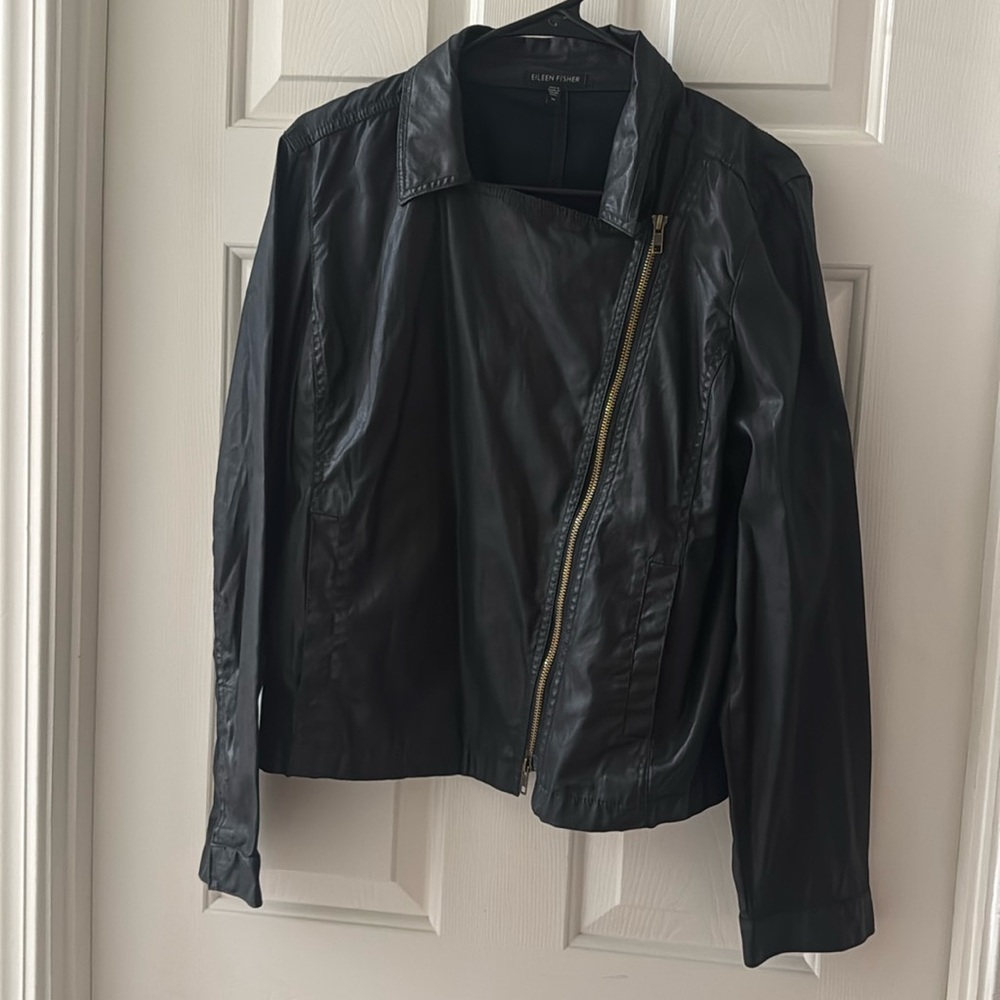 Eileen Fisher Jacket Black Size Medium